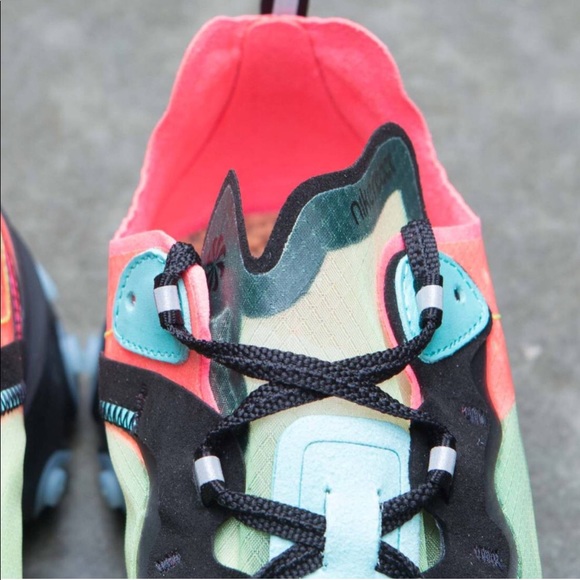 NIKE MEN REACT ELEMENT 87 (VOLT / AURORA GREEN) - Picture 3 of 7